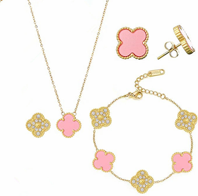 LIONA CLOVER SET PINK