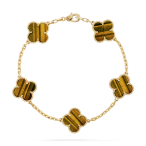 Liona Floral Beauty Bracelet - Brown