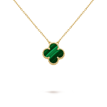 LIONA CLOVER NECKLACE - GREEN