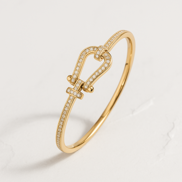 ARYA SILVER/GOLD ELEGANCE BANGLE