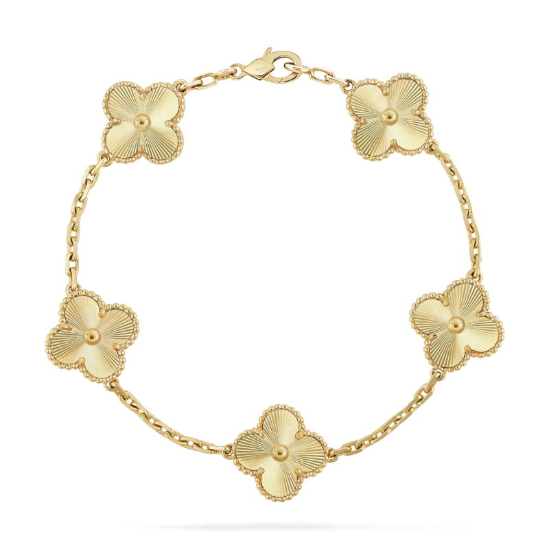 Amor Floral Beauty Bracelet - Gold