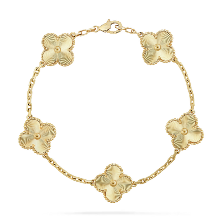 Liona Floral Beauty Bracelet - Gold