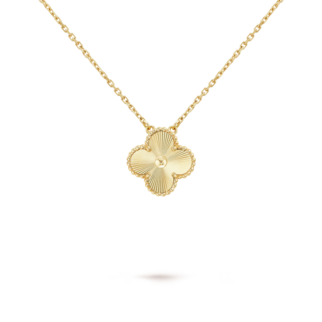 LAVISH CLOVER NECKLACE - GOLD