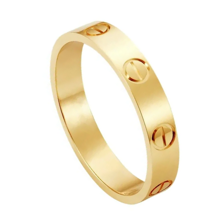 Amor Floral Beauty Ring - Gold